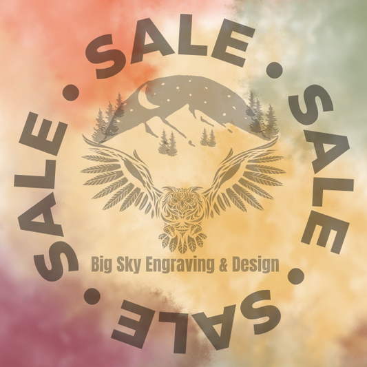 Make Room for New Inventory – Laser Engraved Drinkware Clearance!