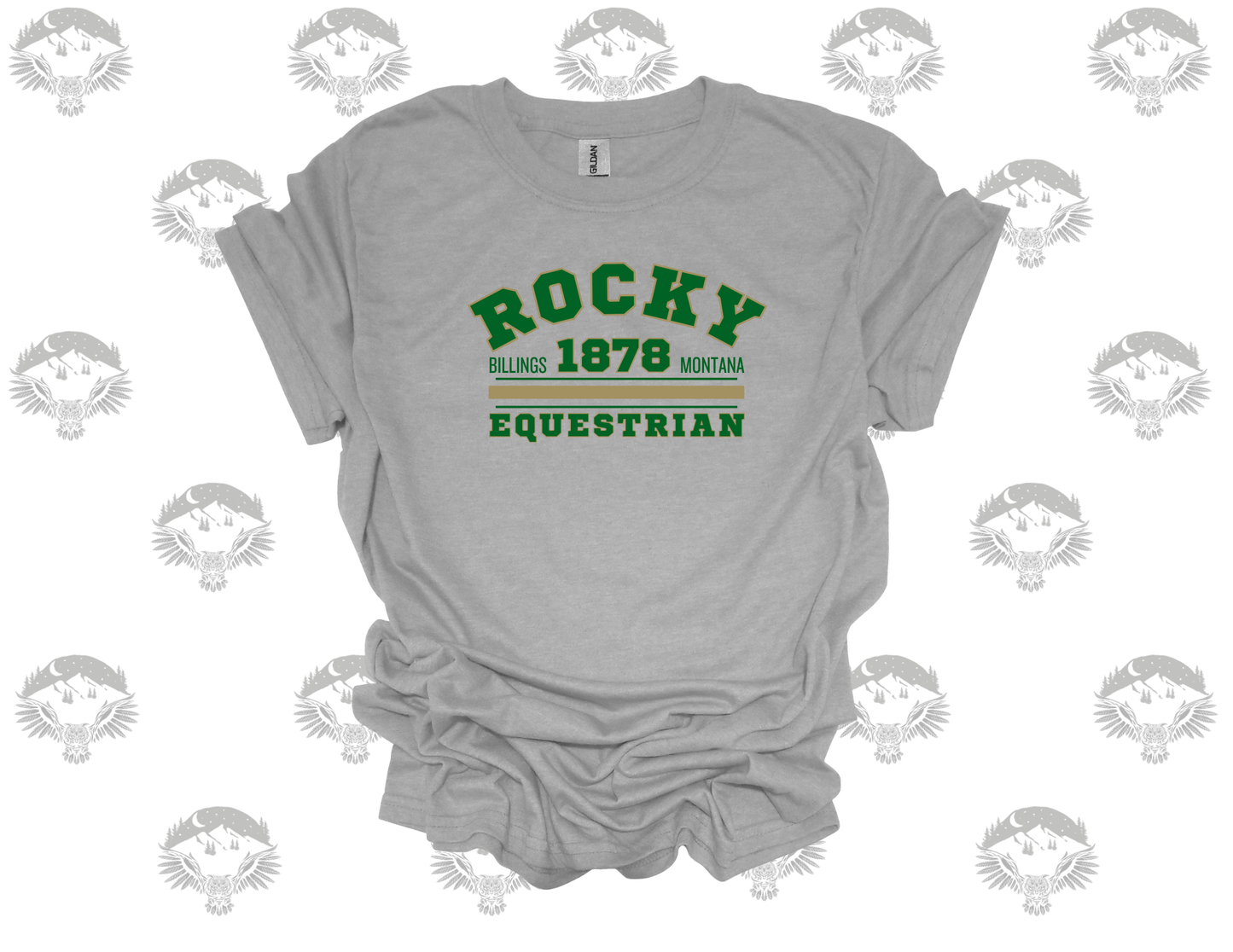 Rocky Equestrian EST 1878 Gildan Softstyle T-Shirt