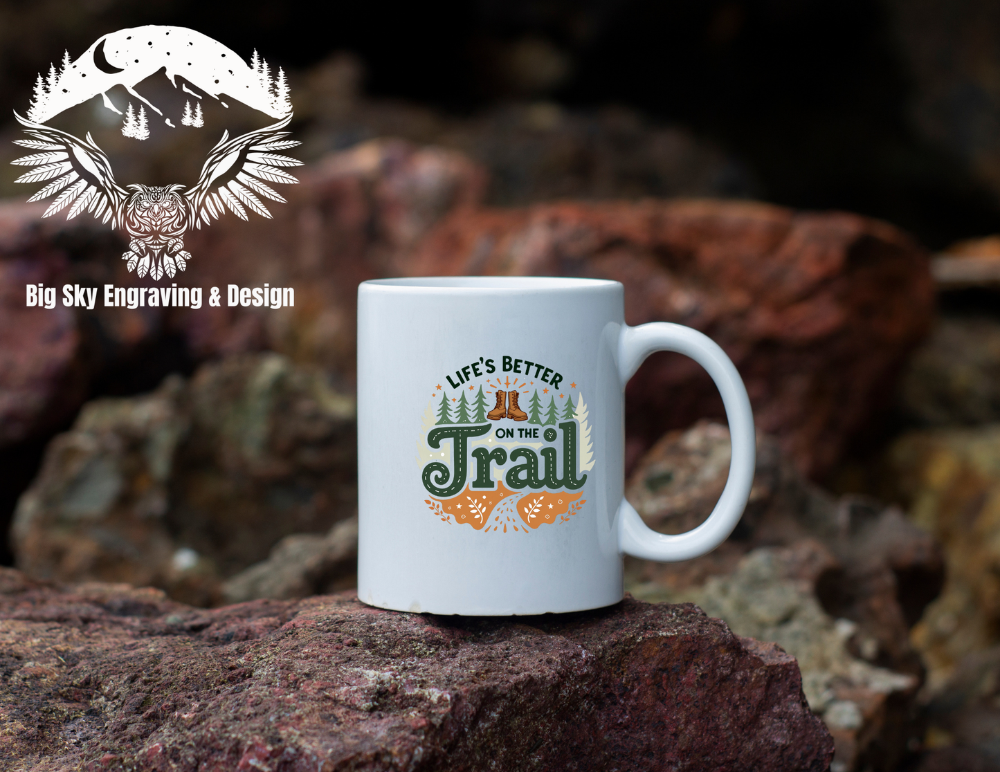 Hike More, Sip Often – Ceramic Mug Collection