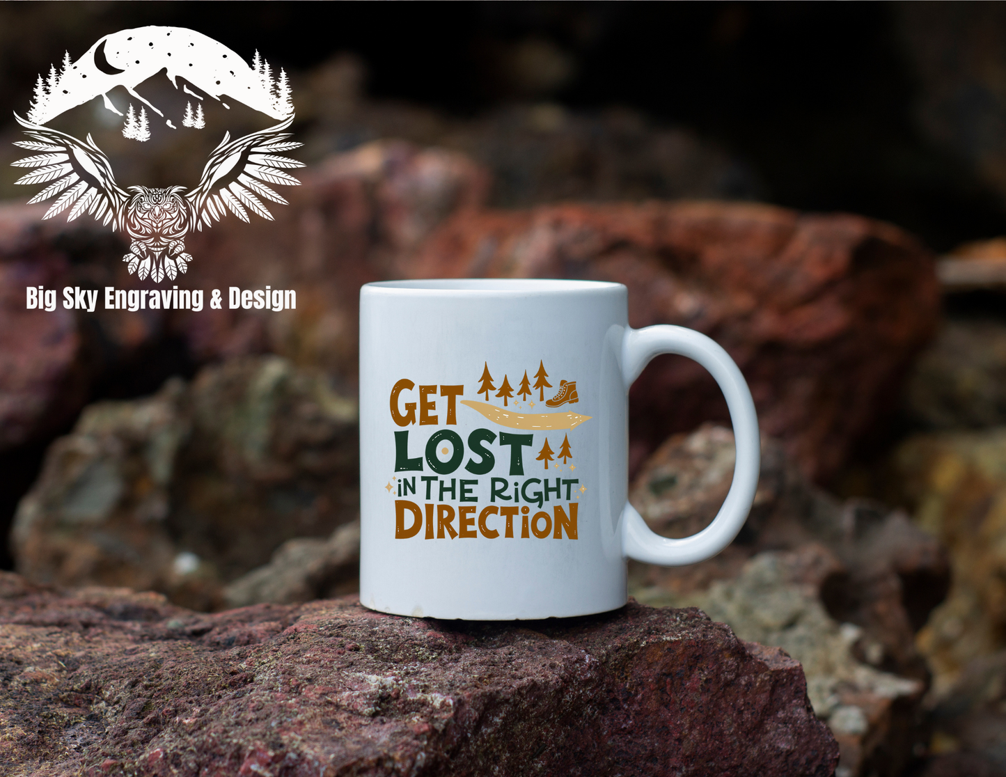 Hike More, Sip Often – Ceramic Mug Collection