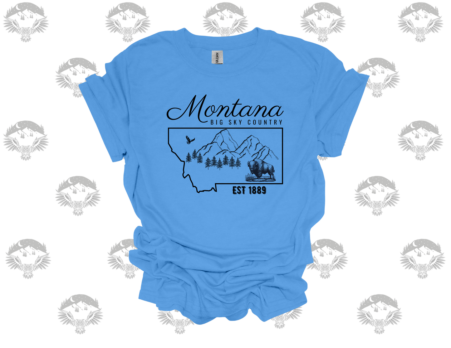 Montana Buffalo T-Shirt – Established 1889