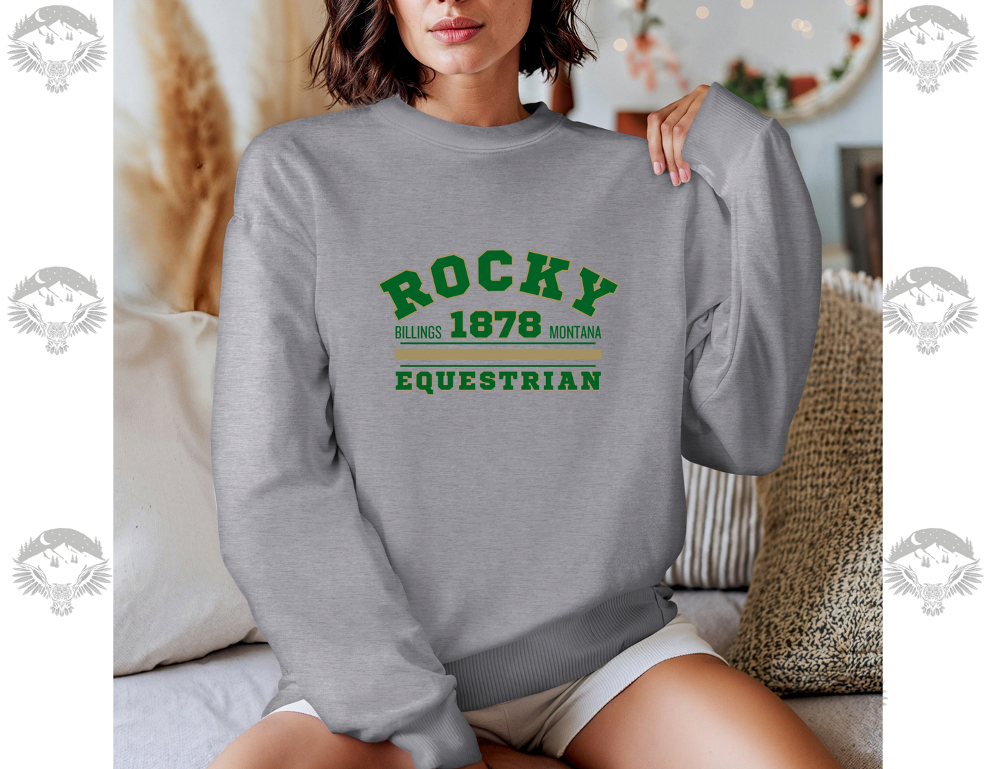 Rocky Equestrian Established 1878 Crewneck Sweatshirt