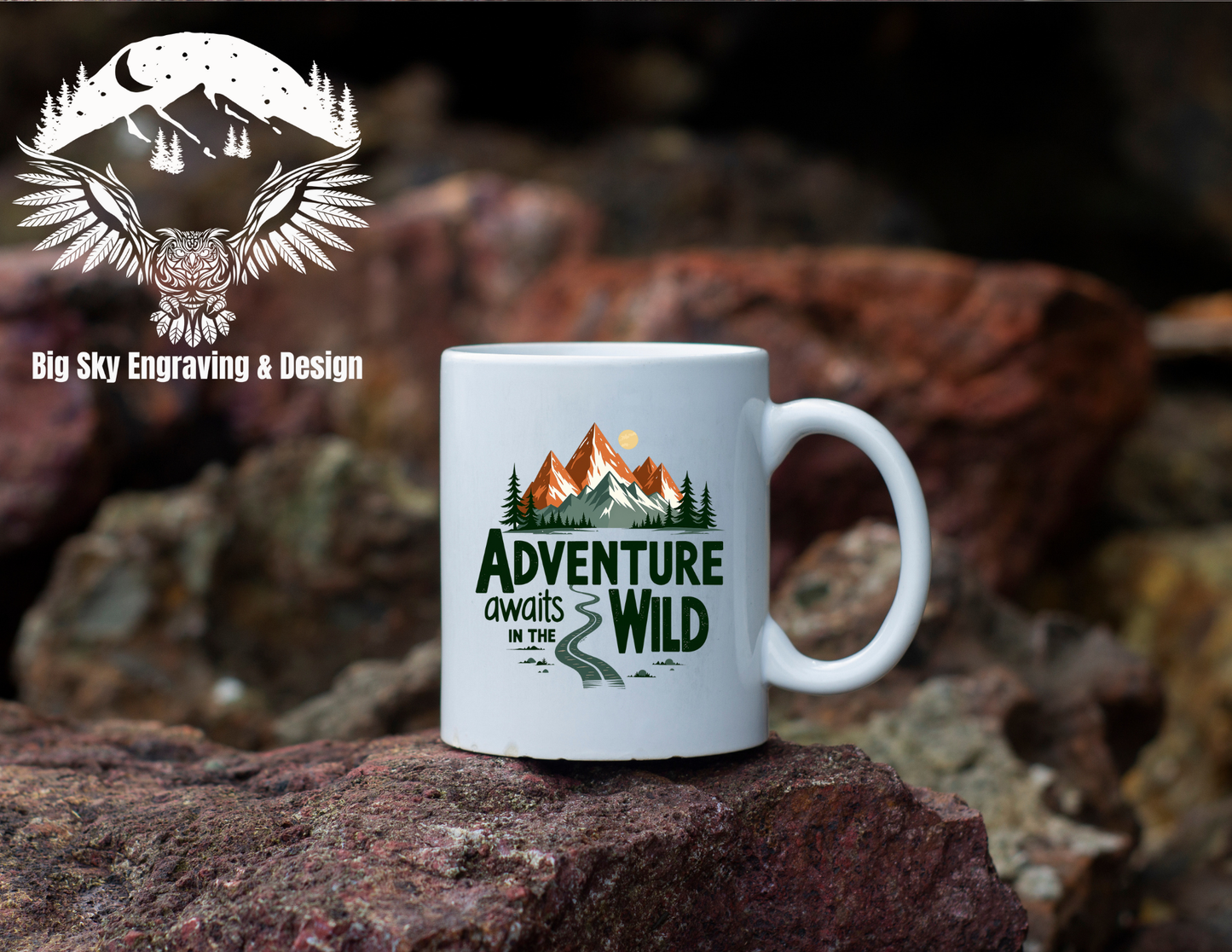 Hike More, Sip Often – Ceramic Mug Collection
