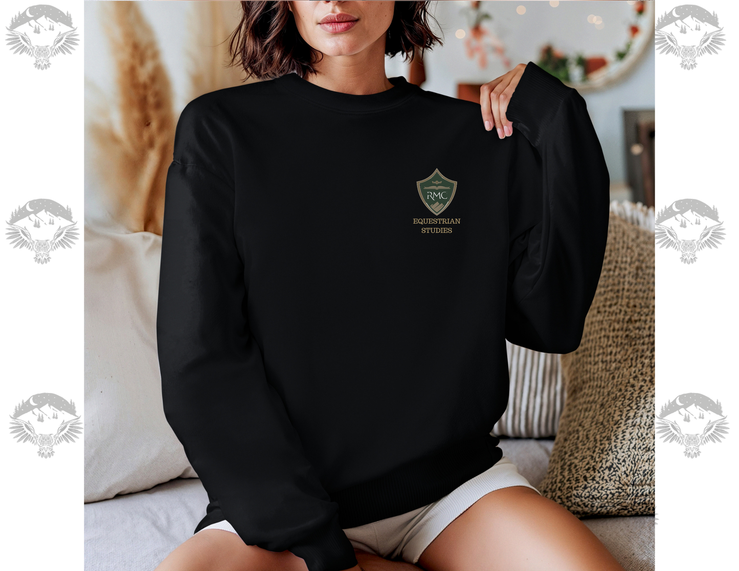 Rocky Equestrian Logo Crewneck Sweatshirt