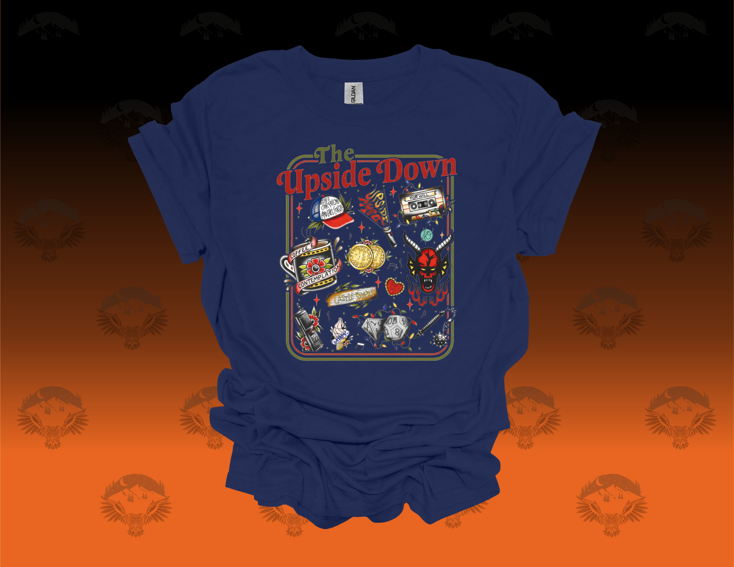 The Upside Down Characters Softstyle T-Shirt