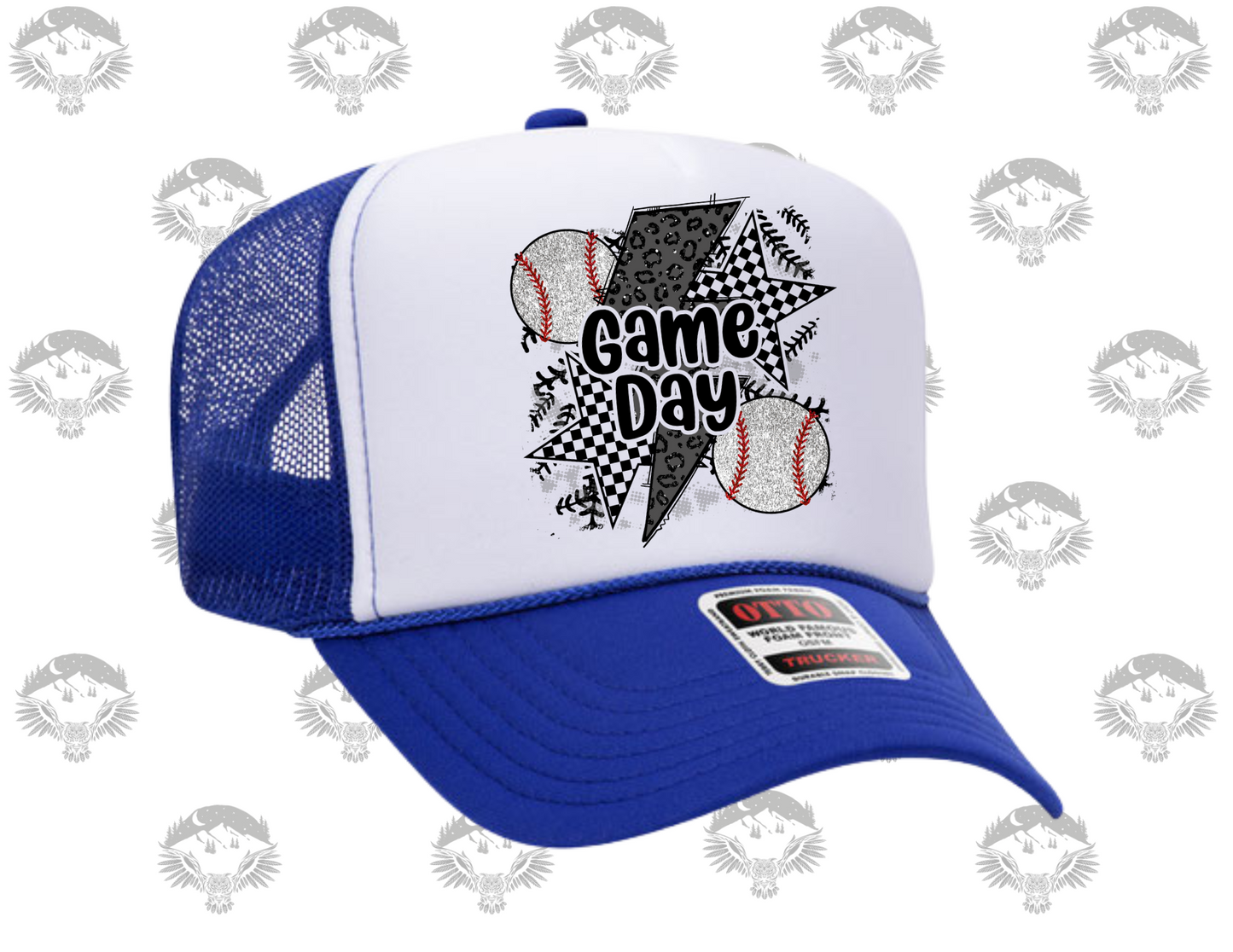 Baseball Game Day Otto Trucker Hat
