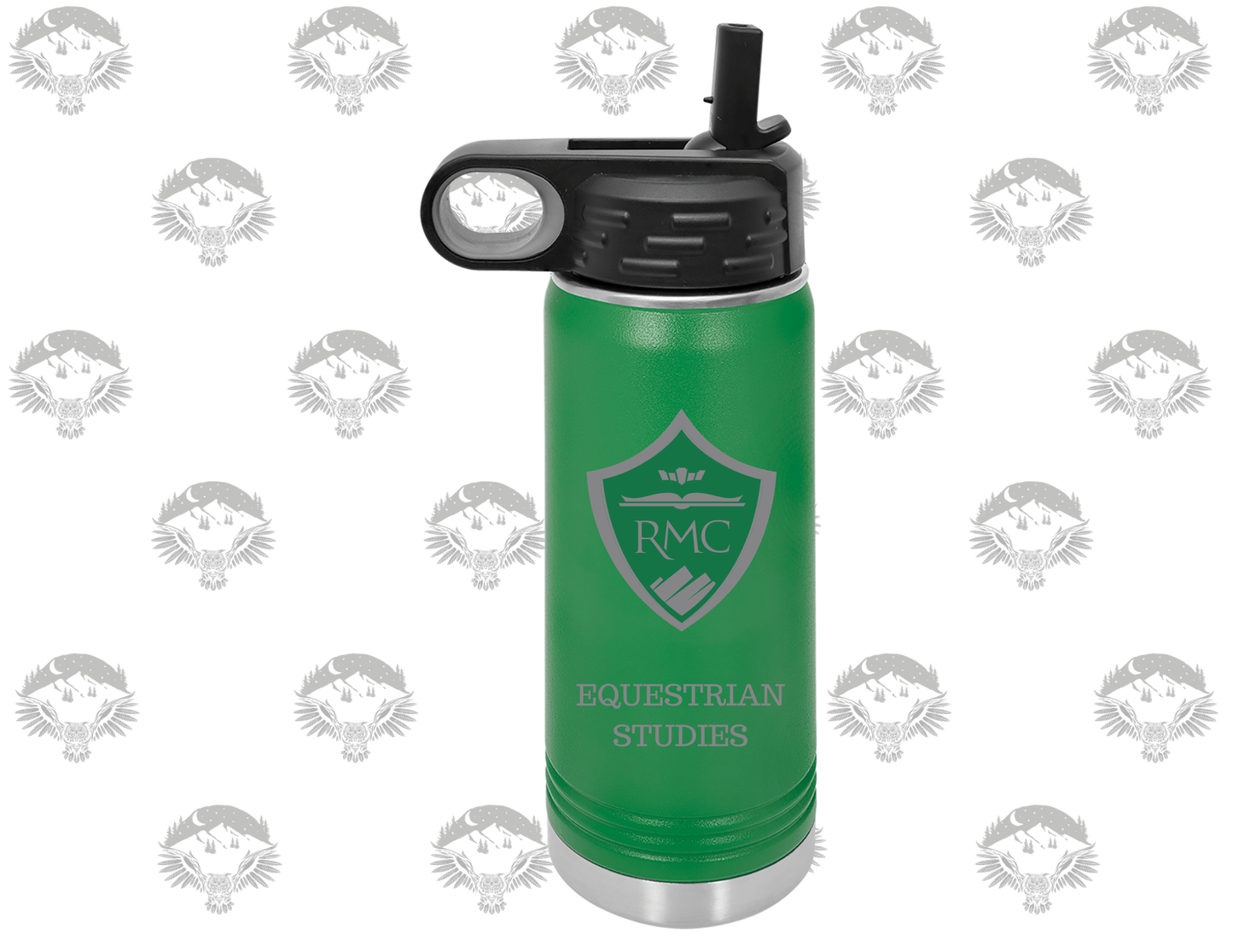 Rocky Equestrian Engraved Drinkware – Polar Camel 20 oz Tumbler & Water Bottle