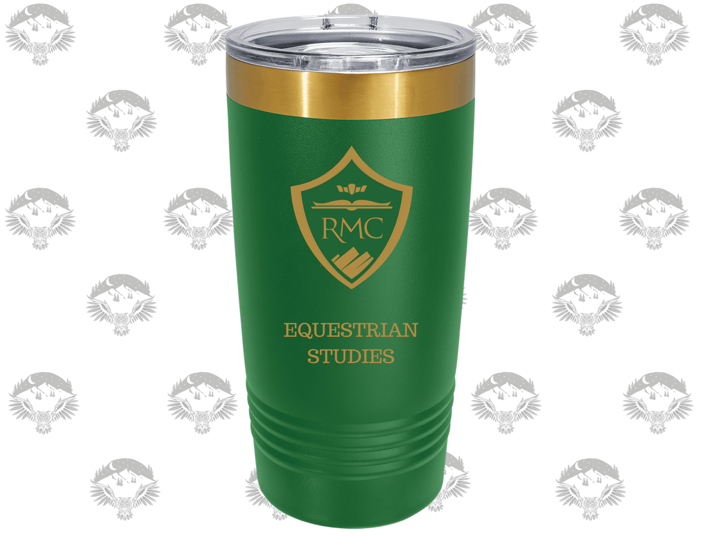 Rocky Equestrian Engraved Drinkware – Polar Camel 20 oz Tumbler & Water Bottle