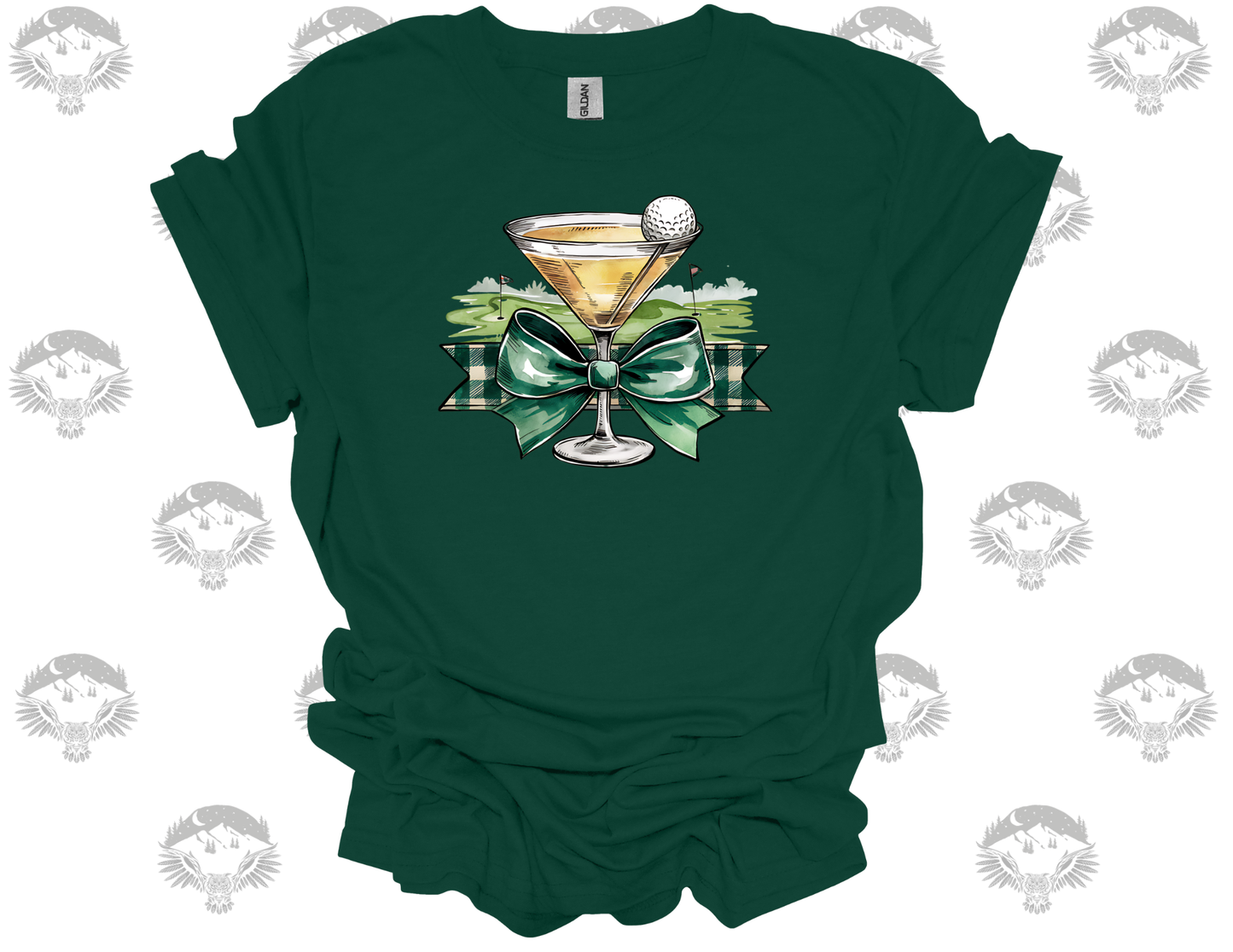 Martini Golf Bow Design