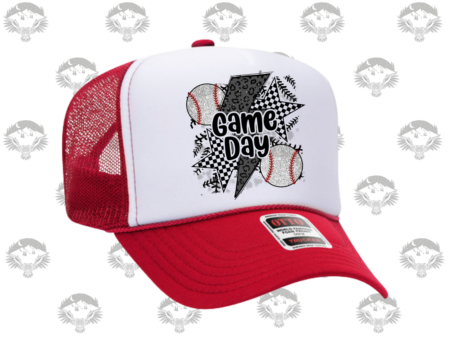 Baseball Game Day Otto Trucker Hat