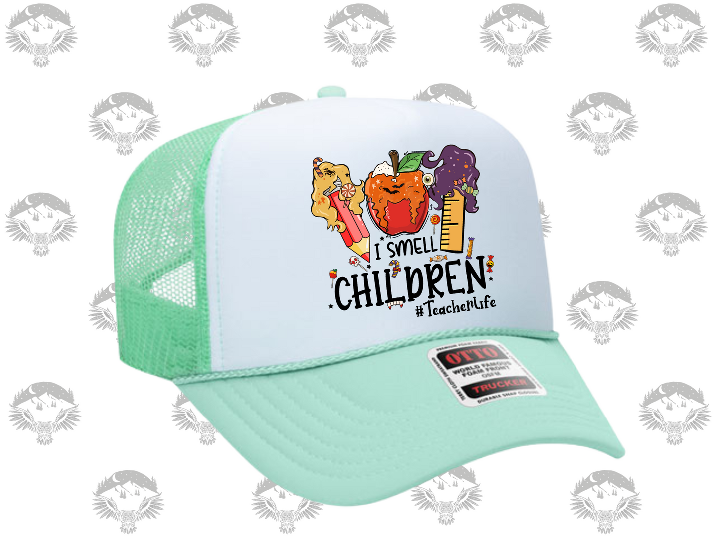 "I Smell Children" Otto Trucker Hat – Hocus Pocus Inspired