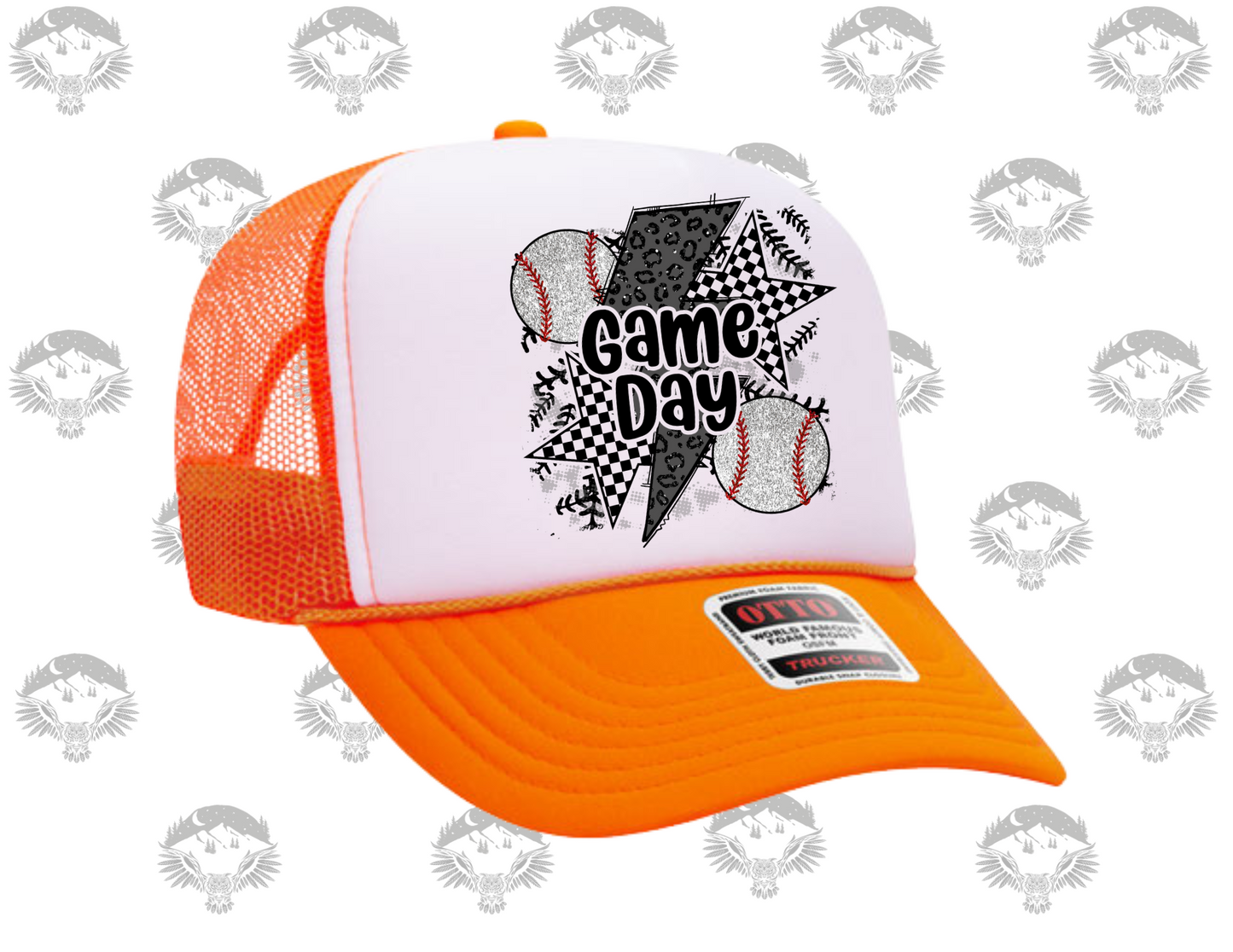 Baseball Game Day Otto Trucker Hat