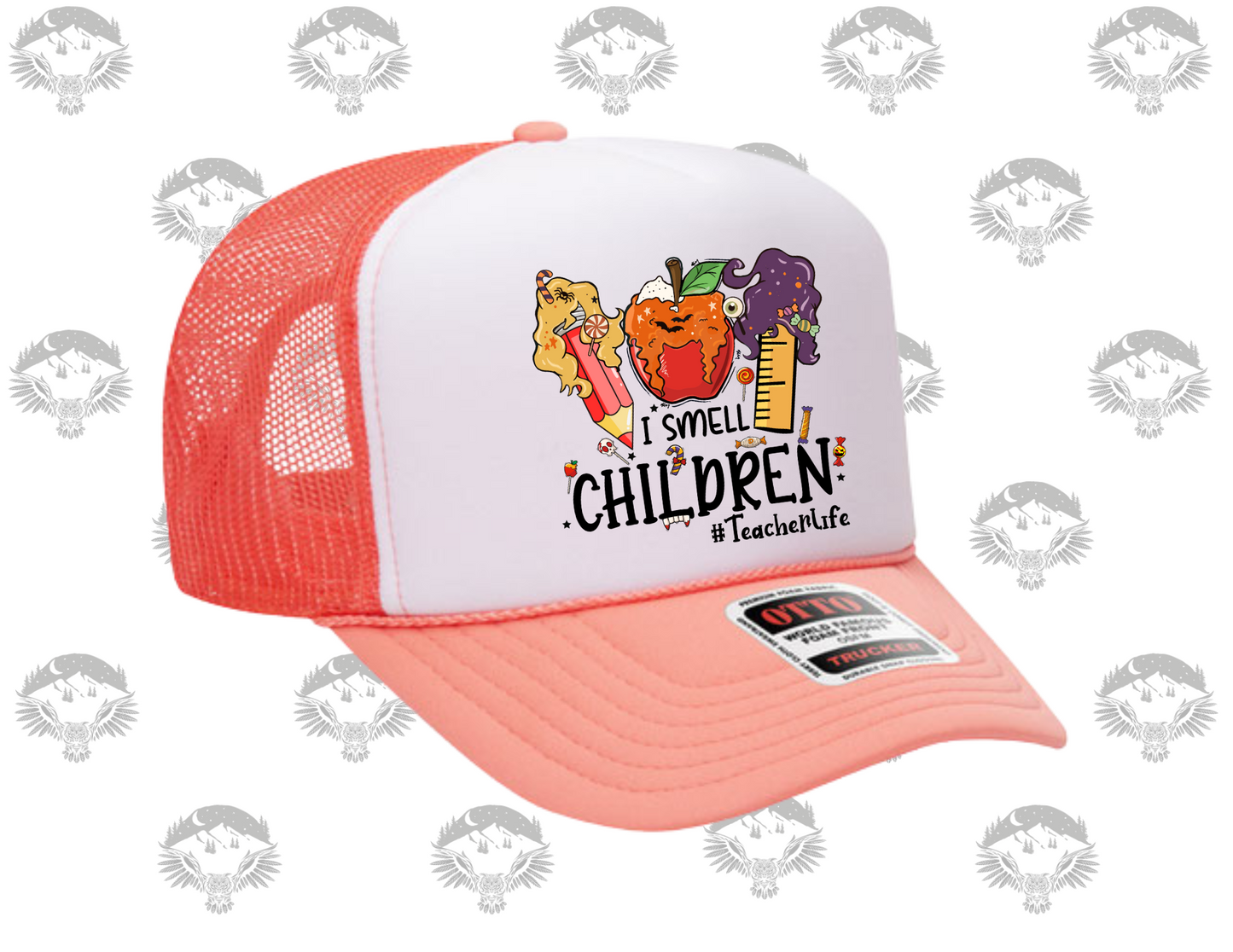 "I Smell Children" Otto Trucker Hat – Hocus Pocus Inspired