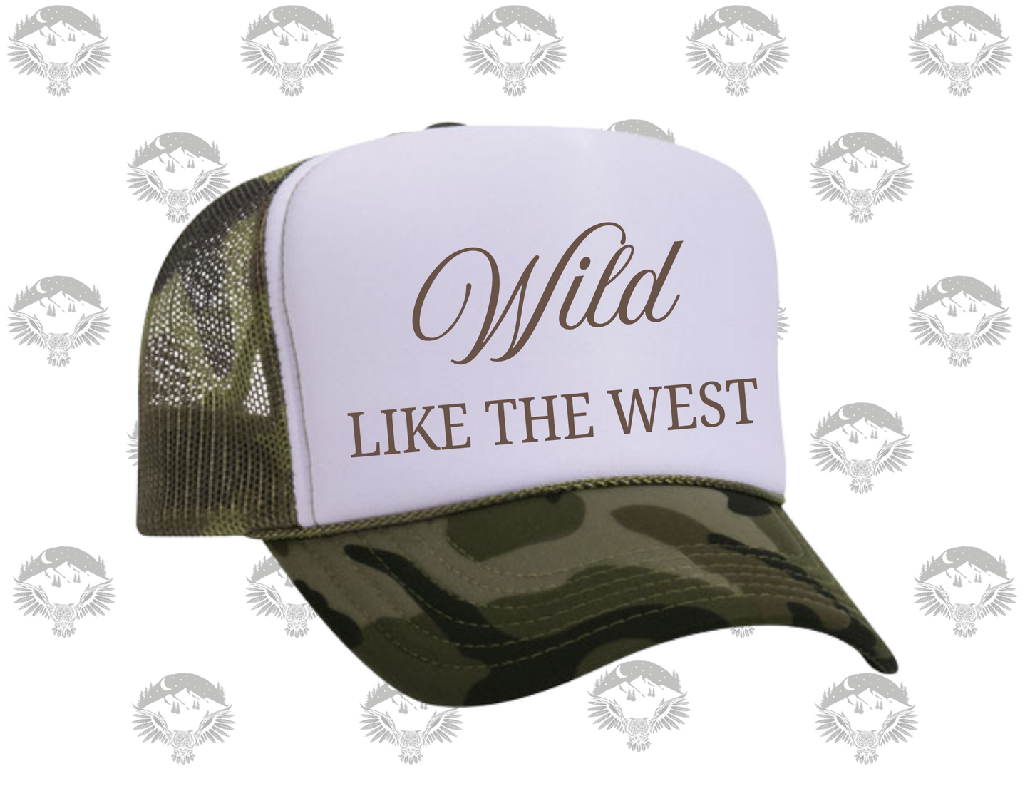 "Wild Like West" Otto Trucker Hat