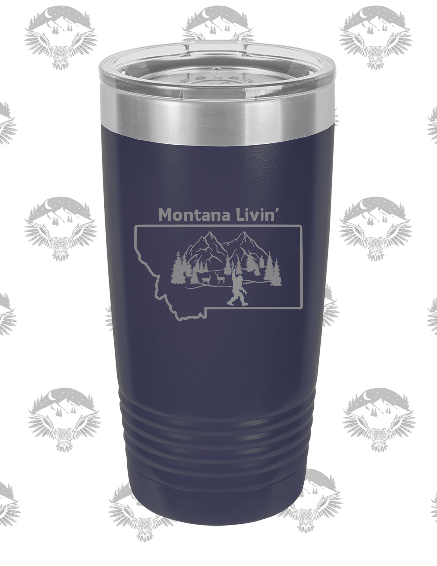 Montana Vibes Tumbler – 20 oz Polar Camel