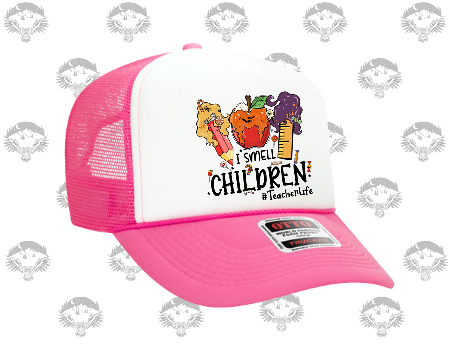"I Smell Children" Otto Trucker Hat – Hocus Pocus Inspired