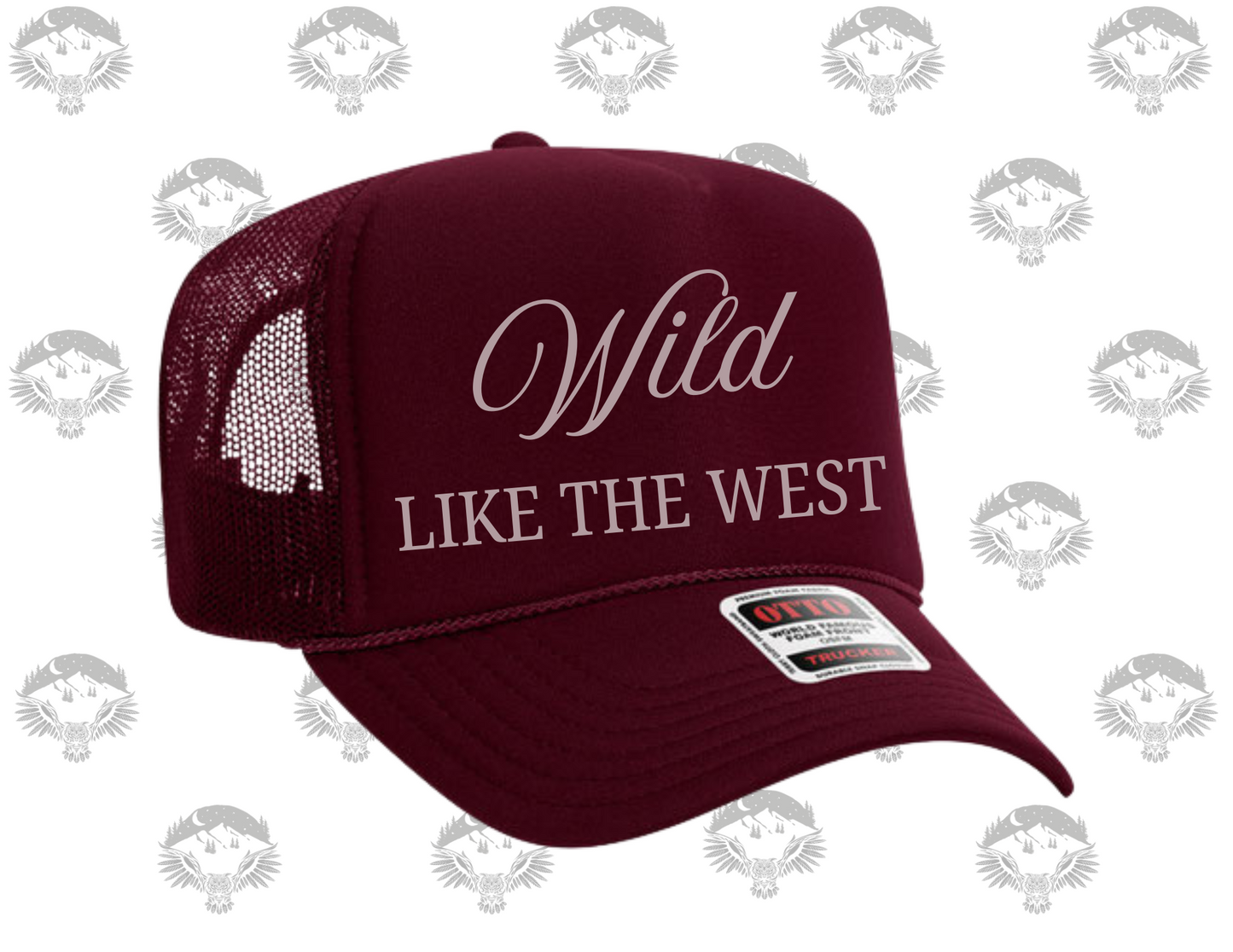 "Wild Like West" Otto Trucker Hat