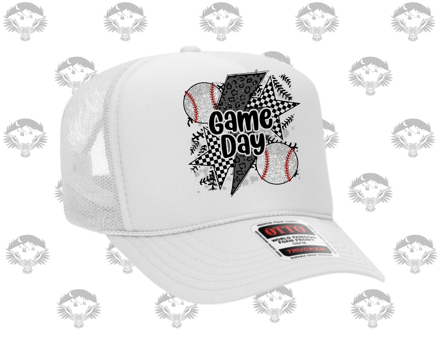 Baseball Game Day Otto Trucker Hat