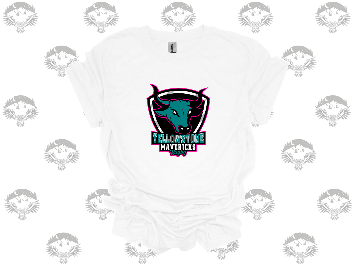 Yellowstone Mavericks Rugby Gildan® Youth DryBlend® 50/50 T-Shirt