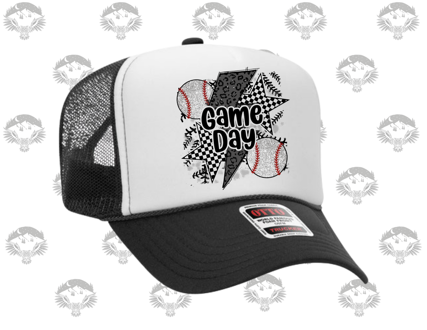 Baseball Game Day Otto Trucker Hat