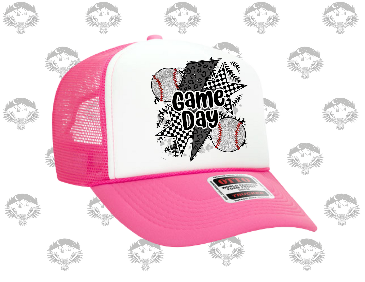 Baseball Game Day Otto Trucker Hat