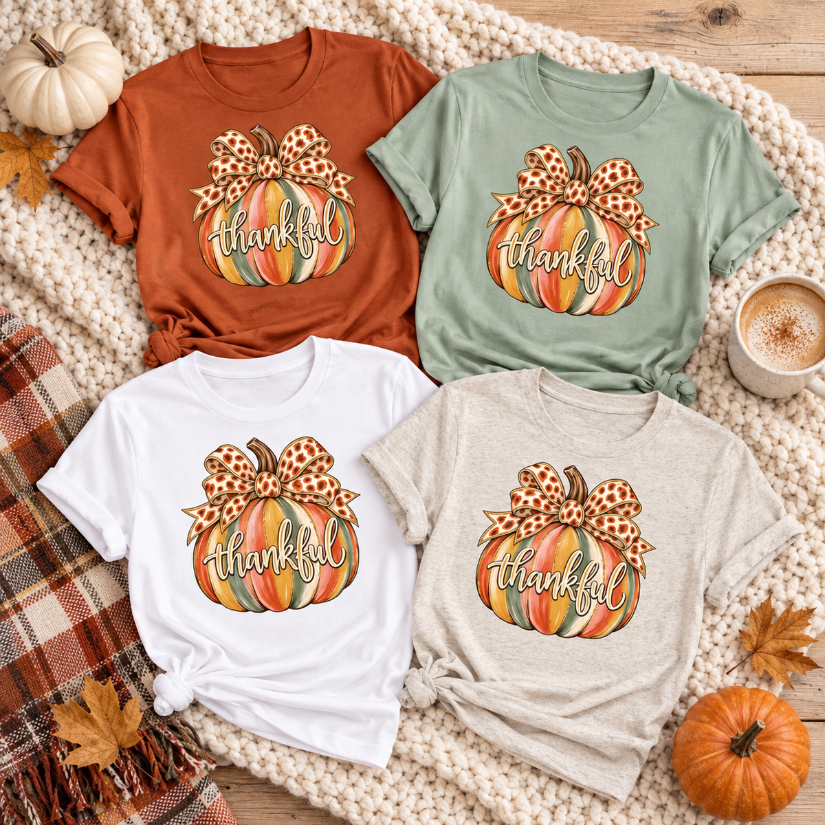 Thankful Pumpkin Shirt