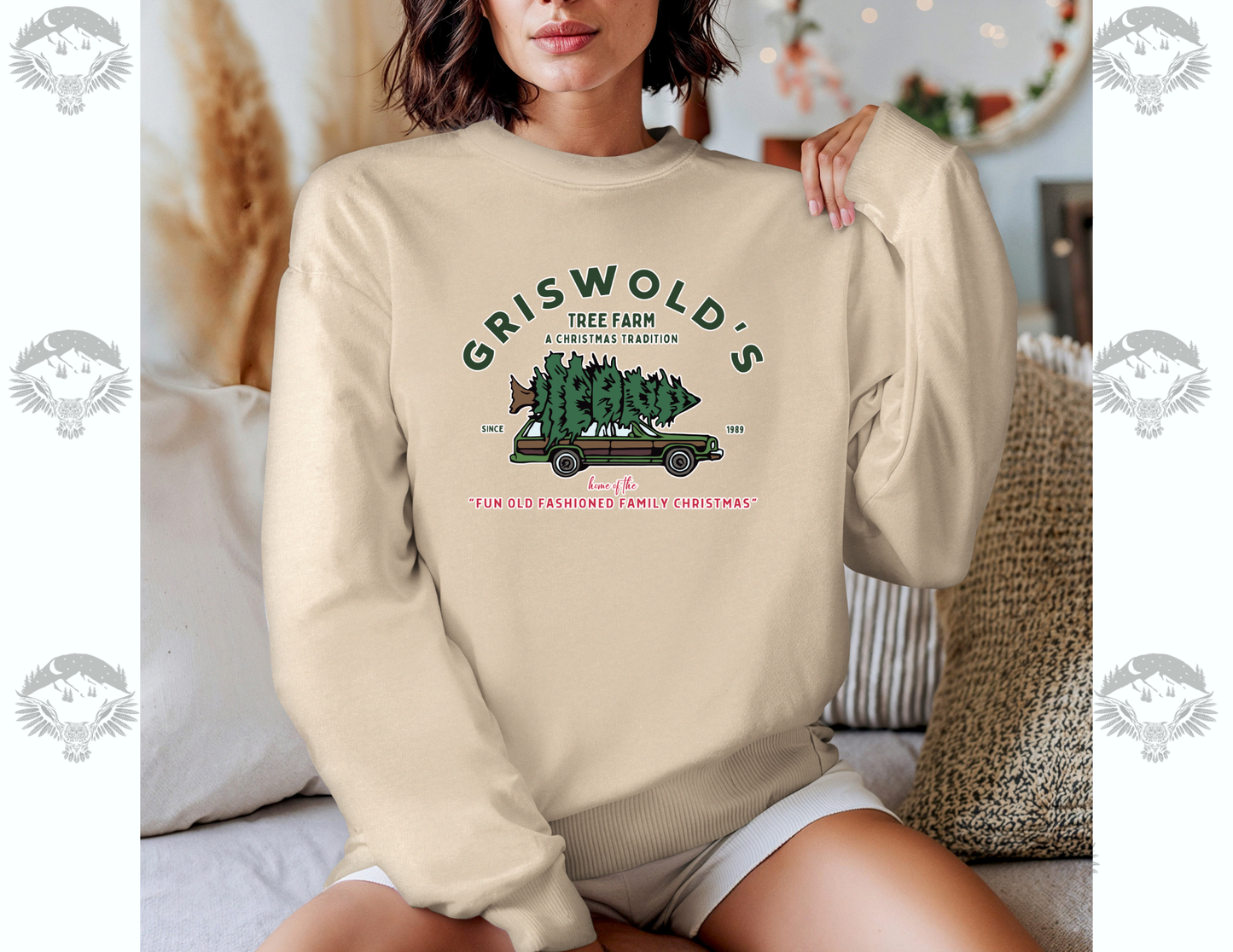 Griswold Family Christmas Gildan Softstyle Crewneck