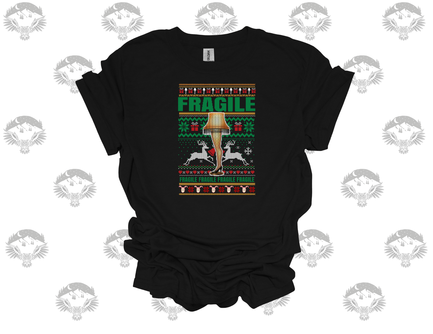 “(Fragile)” Christmas Story Gildan Softstyle T-Shirt