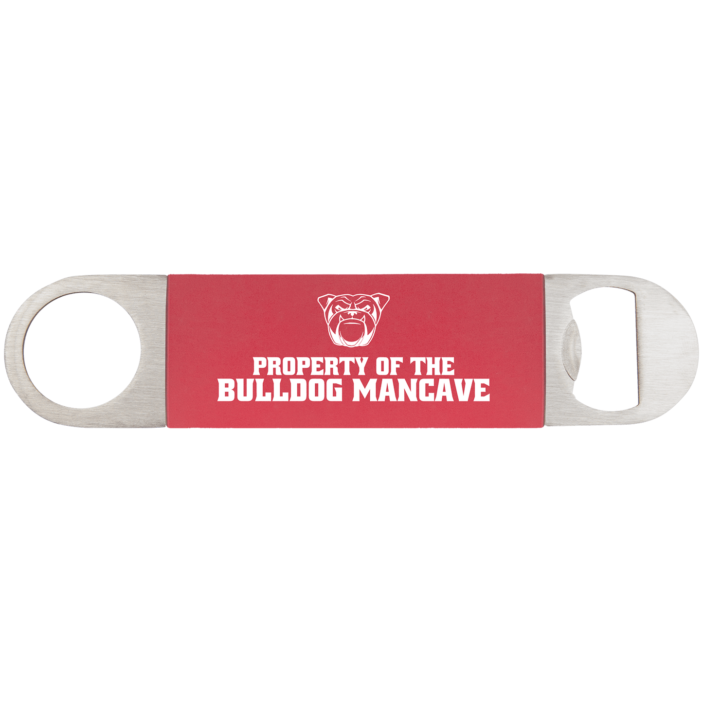 Bottle Opener with Silicone Grip 1 1/2" x 7"