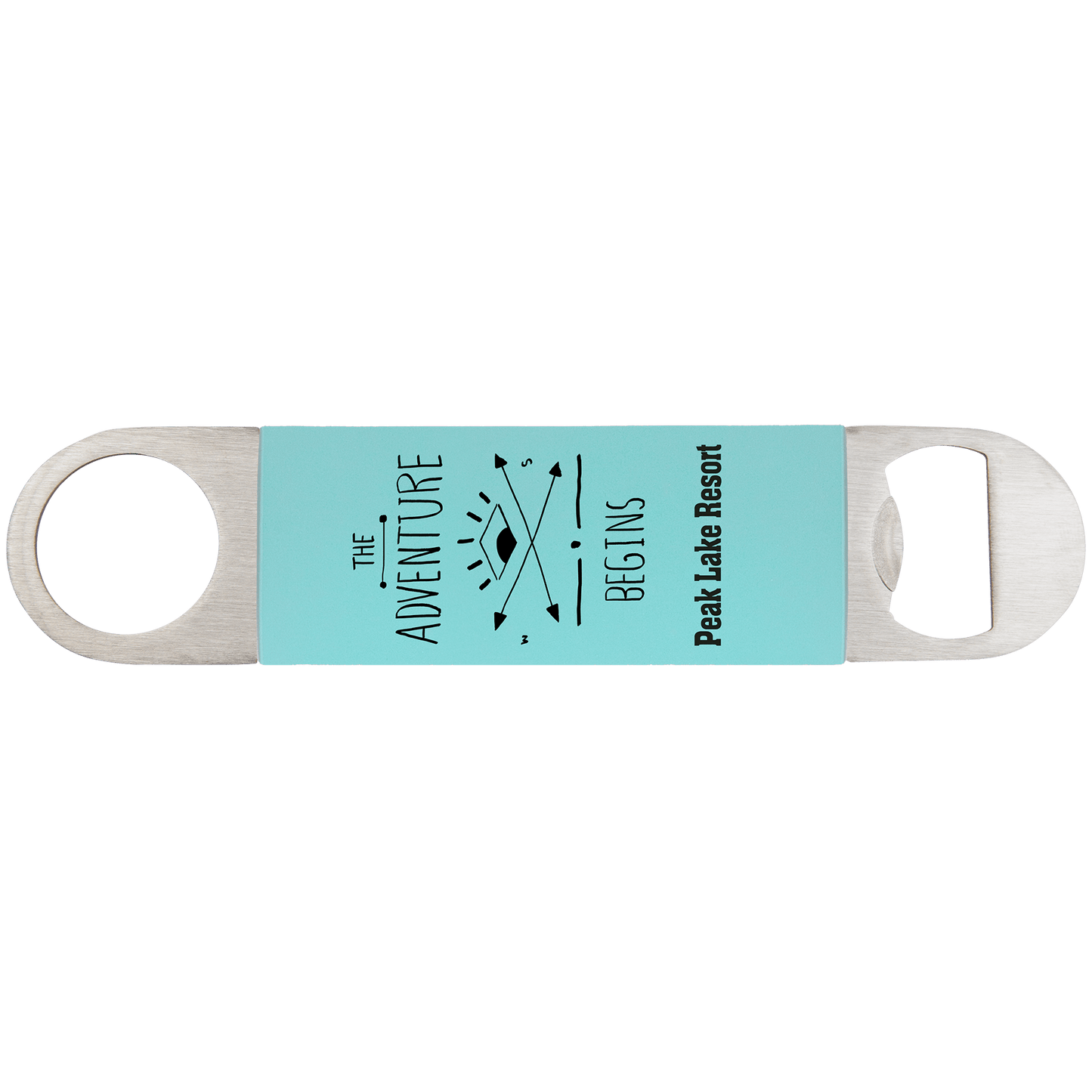 Bottle Opener with Silicone Grip 1 1/2" x 7"