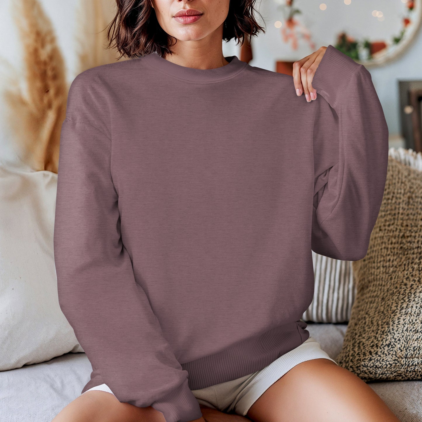 Gildan Crewneck Sweatshirts- Heather Colors