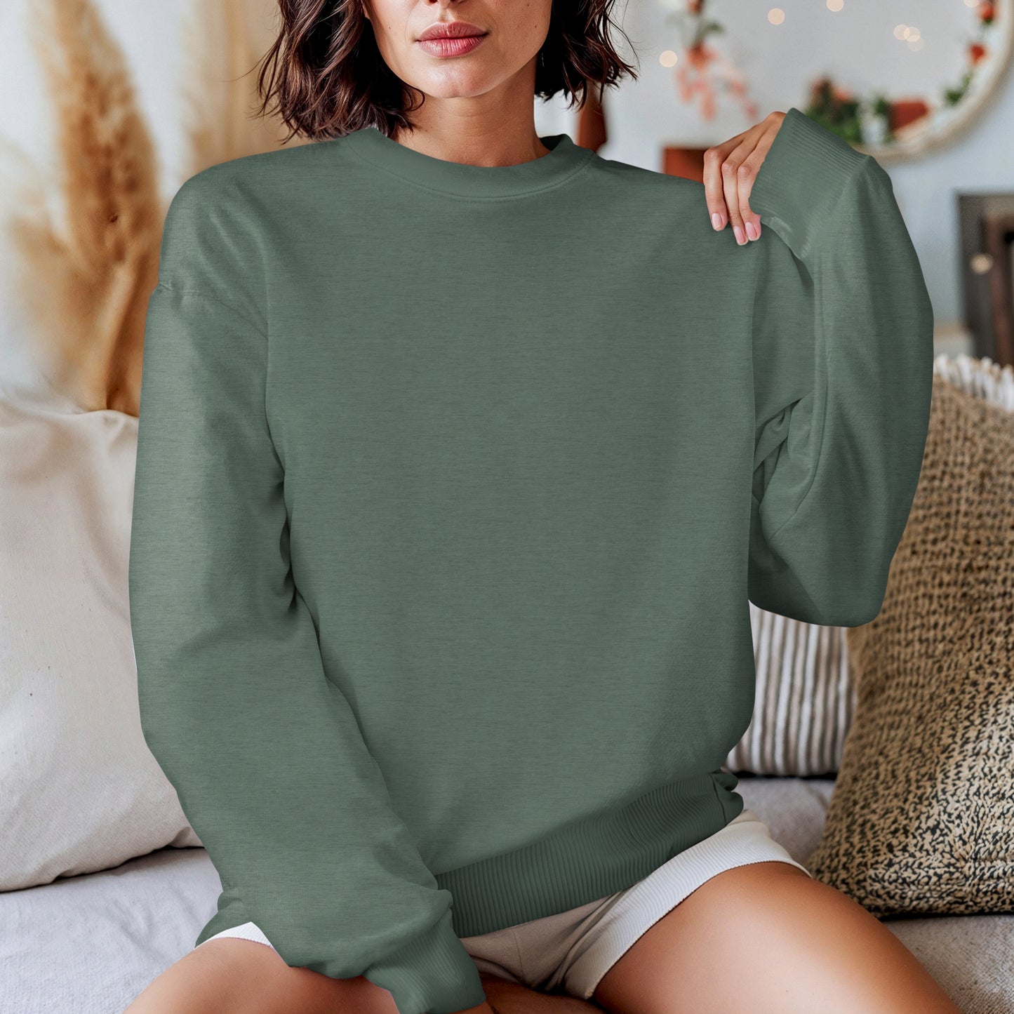 Gildan Crewneck Sweatshirts- Heather Colors