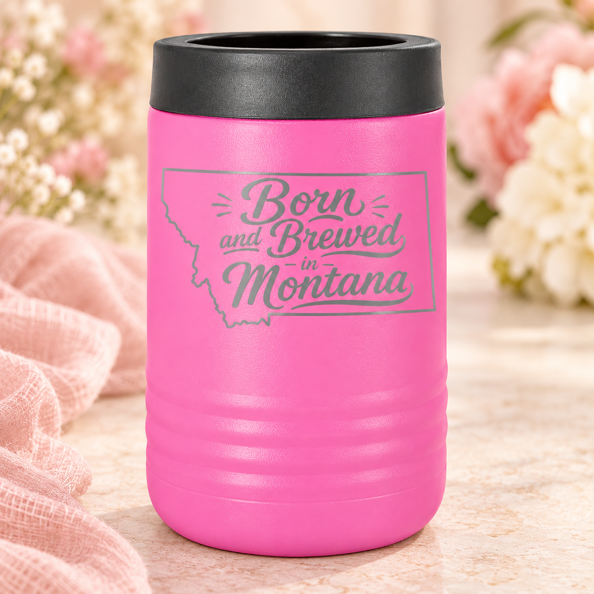 Pink Polar Camel Insulated Koozies – Pick Your Design