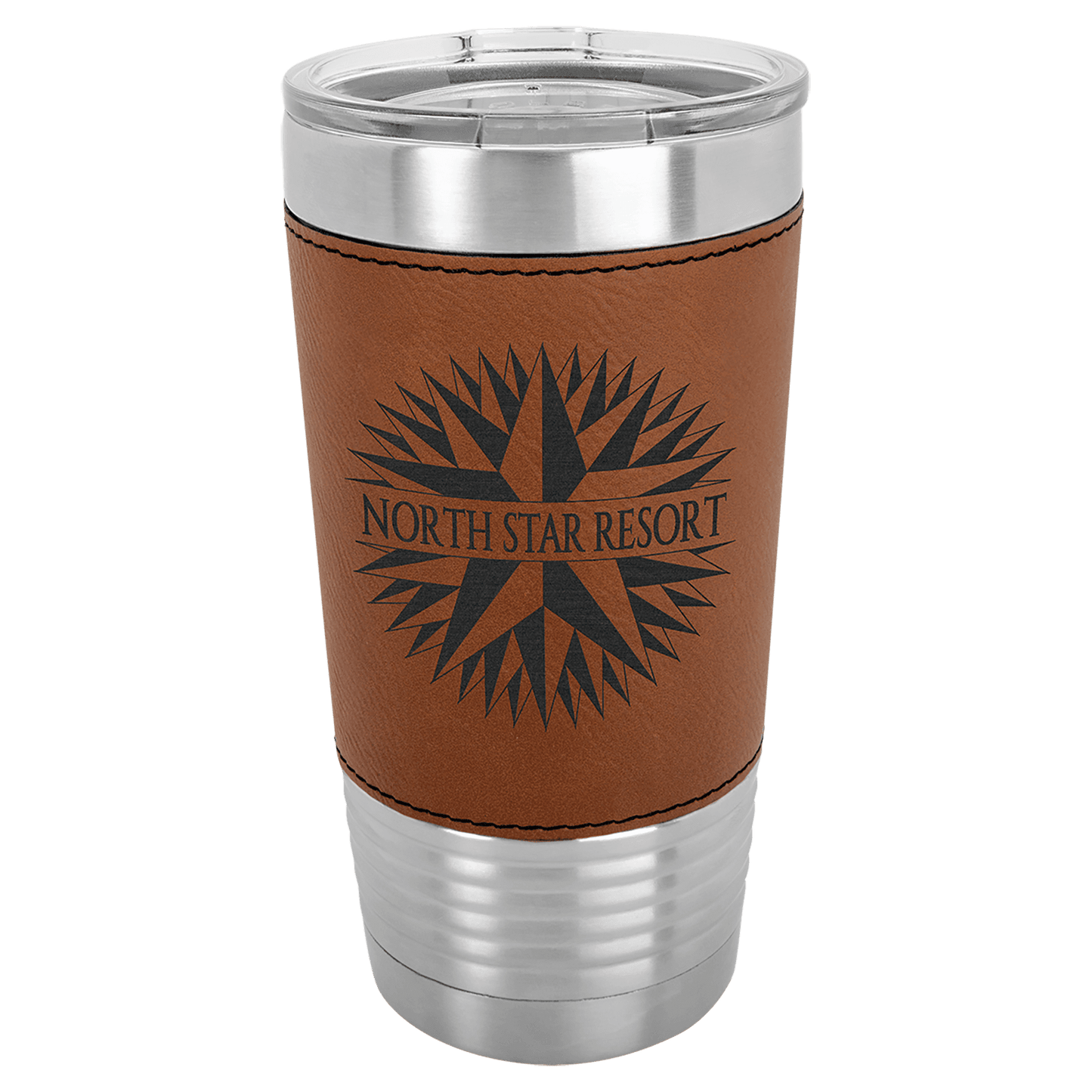 Polar Camel 20 oz. Leatherette Tumbler