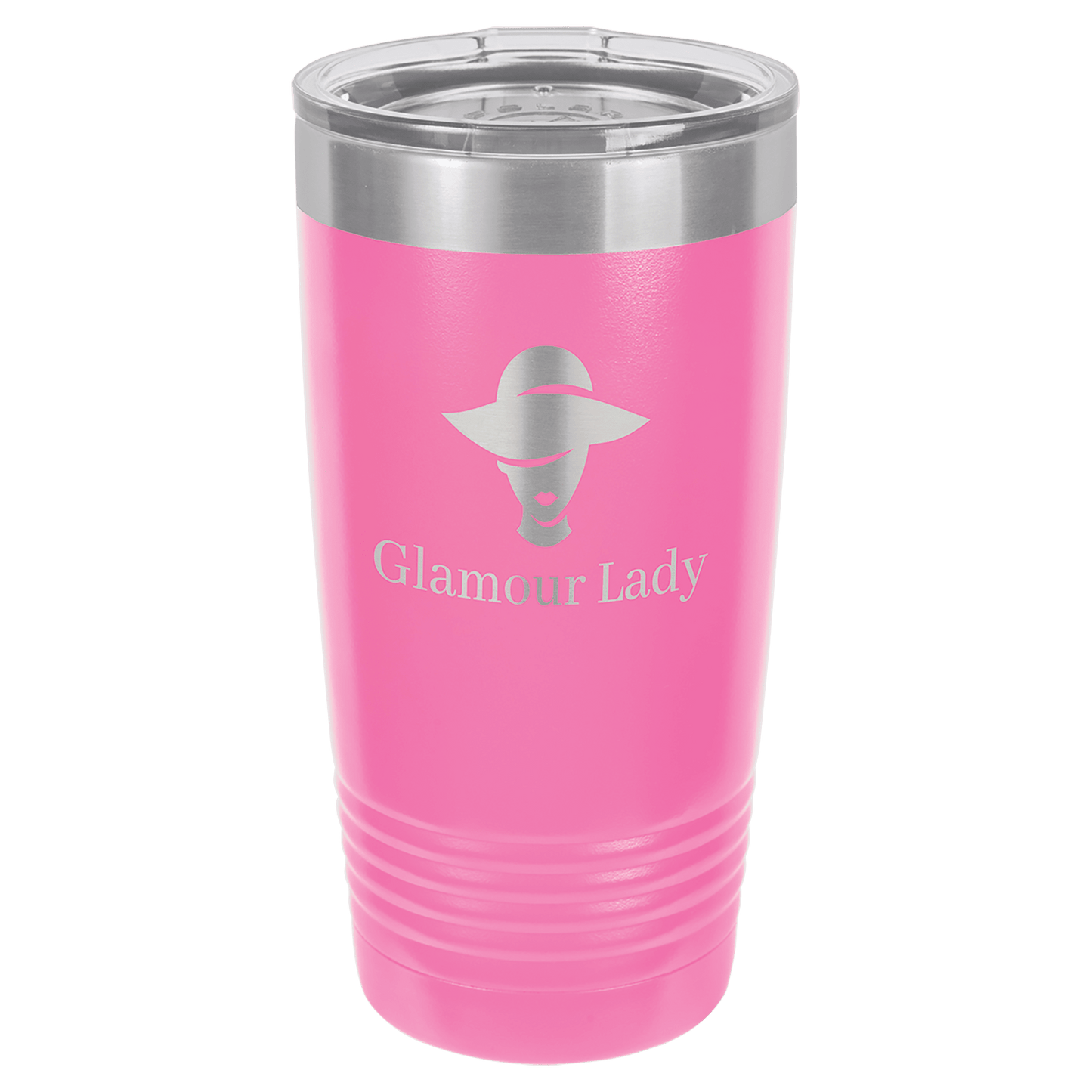 Polar Camel 20 oz. Tumbler with Clear Lid
