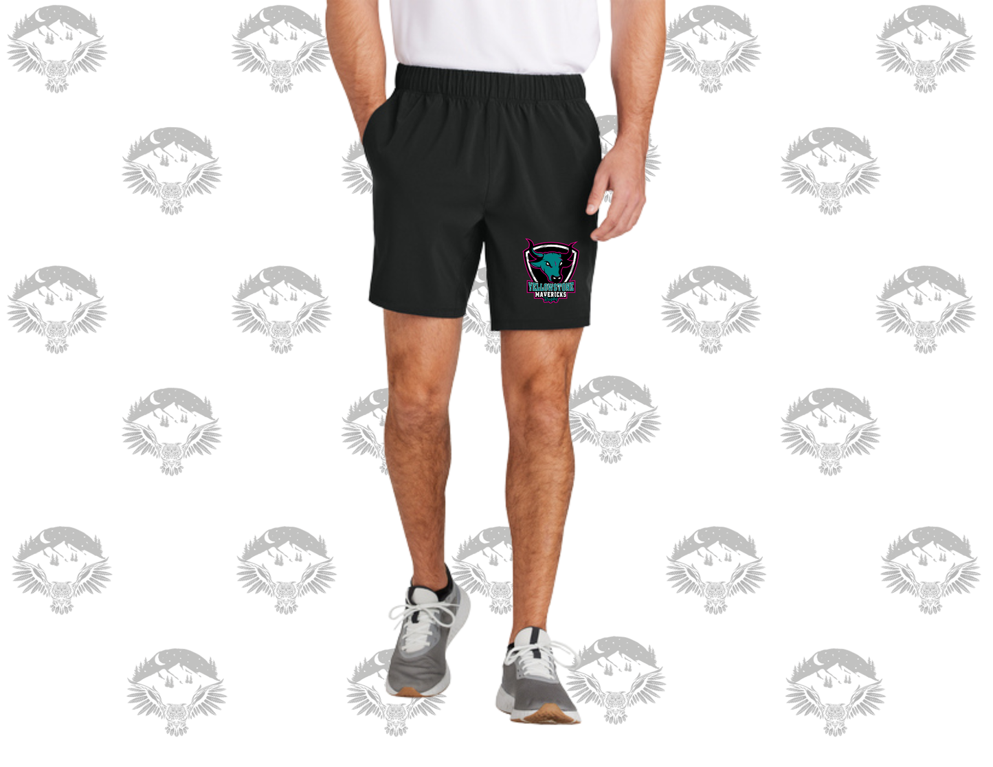 Yellowstone Mavericks Rugby Sport-Tek® Repeat 7" Shorts