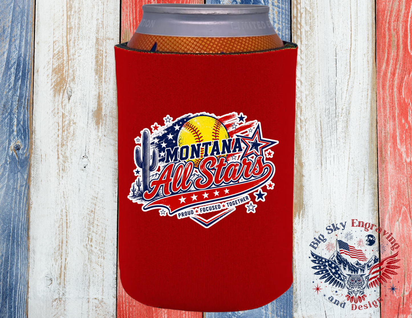 Softball All Stars Koozie
