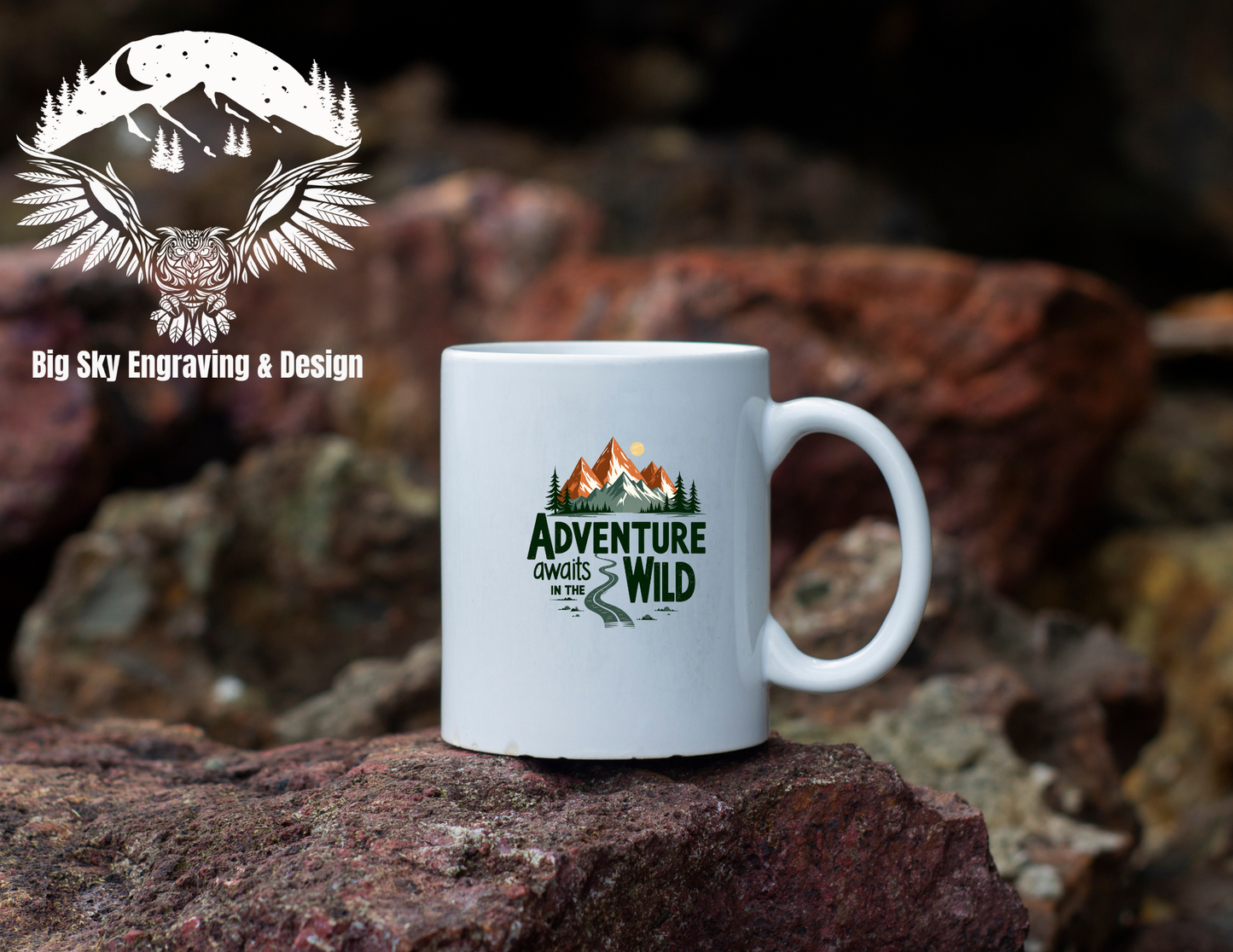 Hike More, Sip Often – Ceramic Mug Collection