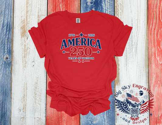 250 Years of Freedom – Gildan Softstyle T-Shirt