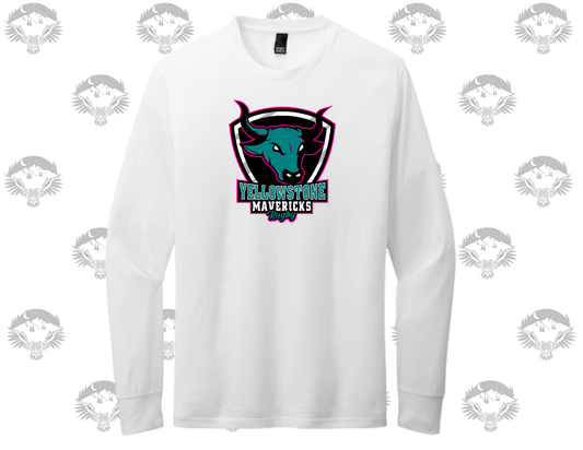 Yellowstone Mavericks Rugby District® Perfect Blend® CVC Long Sleeve Tee