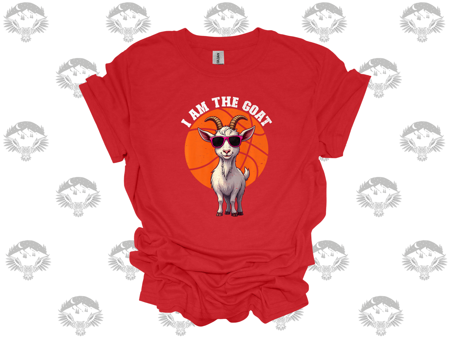 I Am the GOAT Basketball Tee