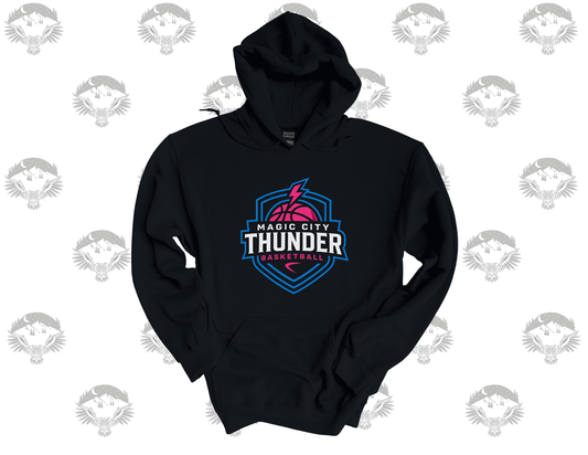 Black or White Gildan Softstyle Hoodie – Magic City Thunder Basketball