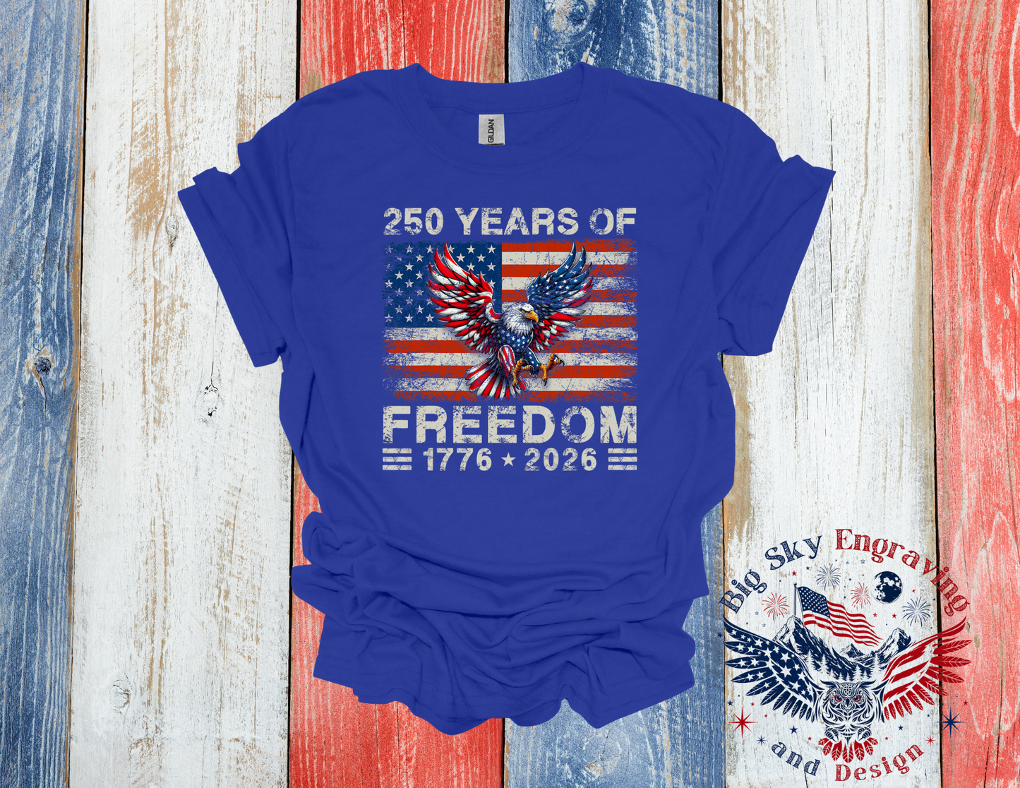 250 Years of Freedom – Gildan Softstyle T-Shirt