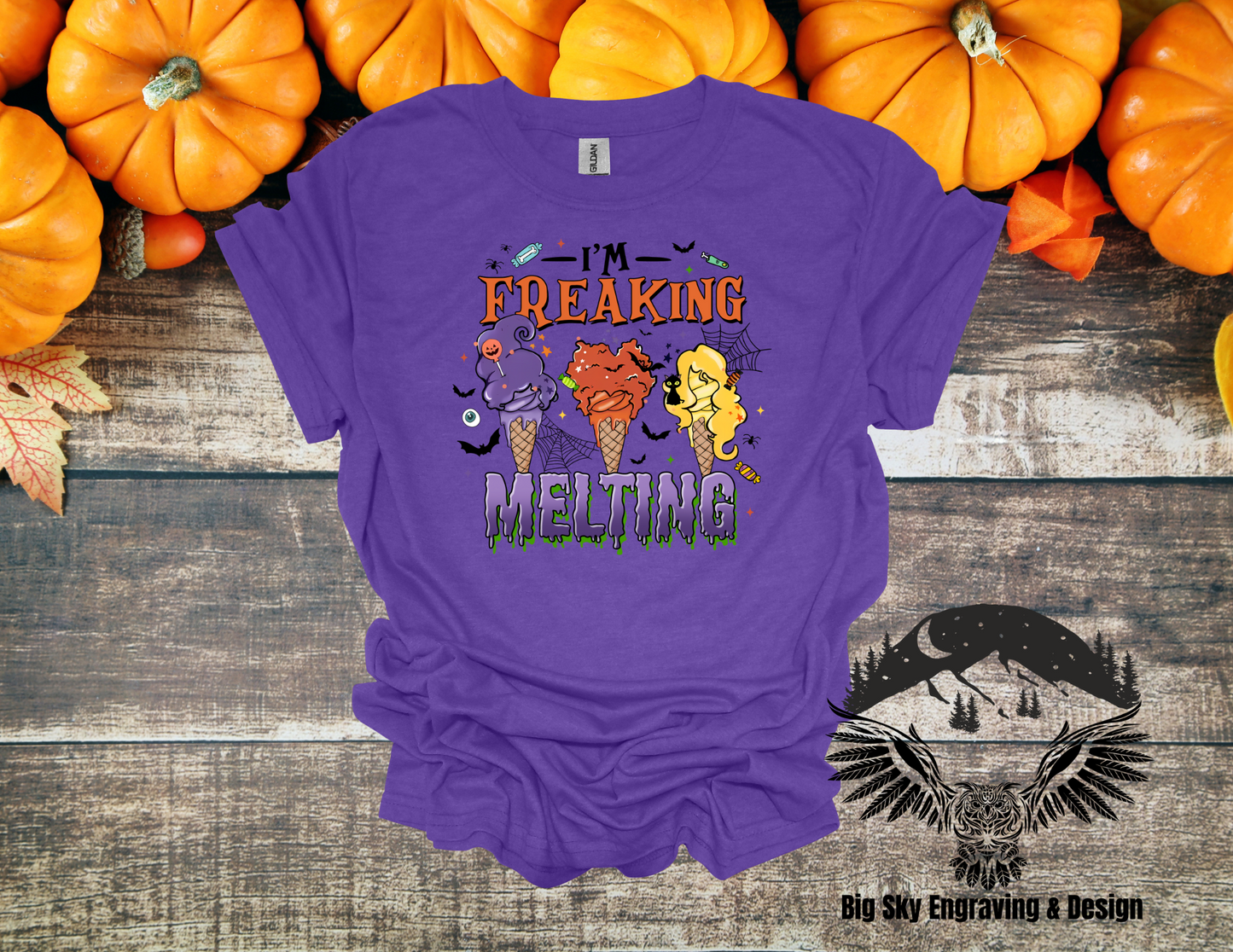 “I Am Freaking Melting” Sanderson Sisters Tee