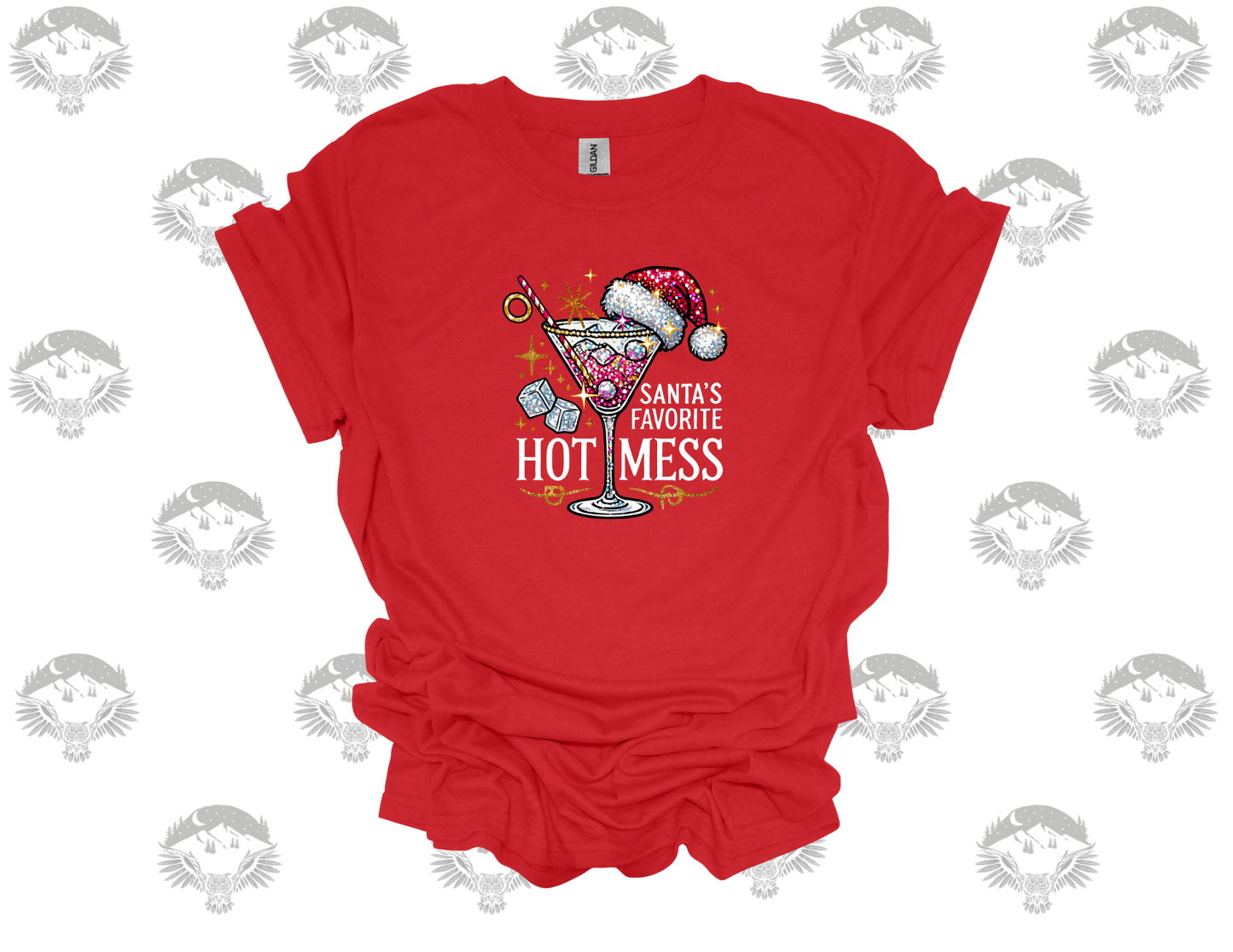 Santa’s Favorite Hot Mess Tee