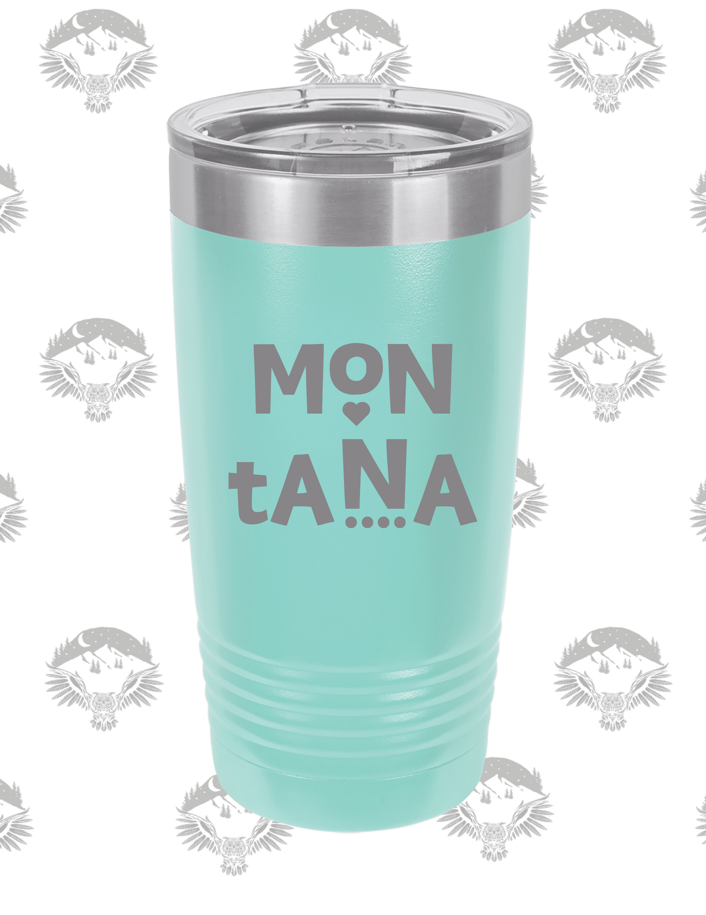 Montana Script 20 oz. Polar Camel Tumbler