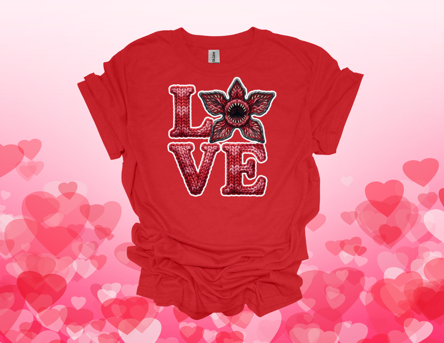 Demogorgon Softstyle Valentine’s T-Shirt