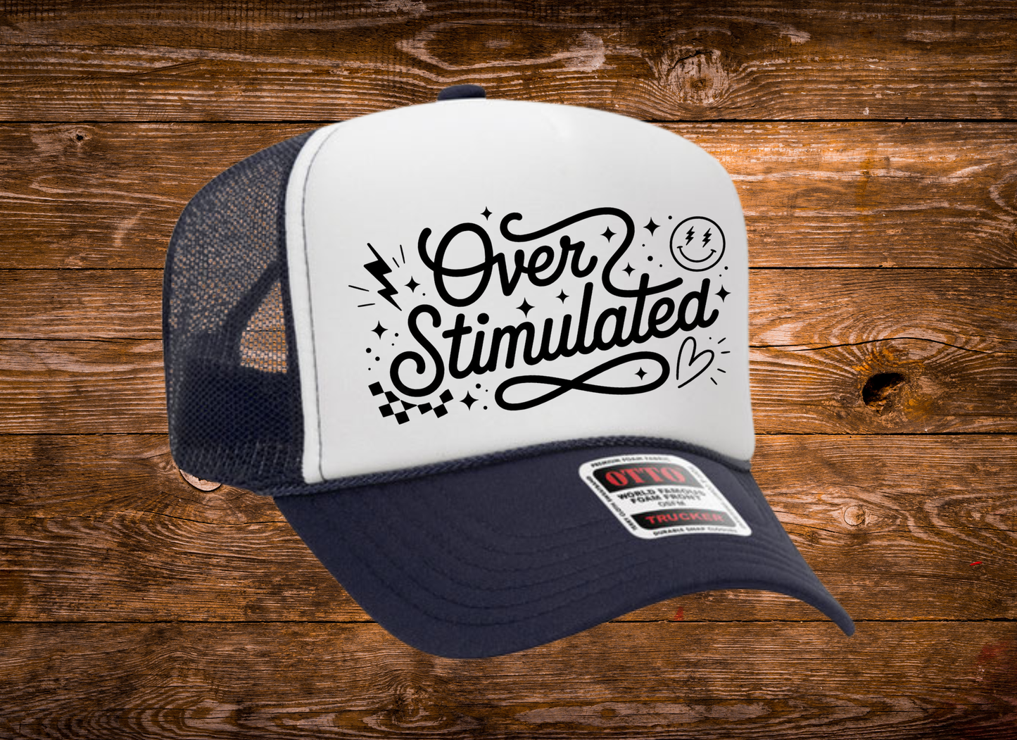 Over Stimulated OTTO Trucker Hat