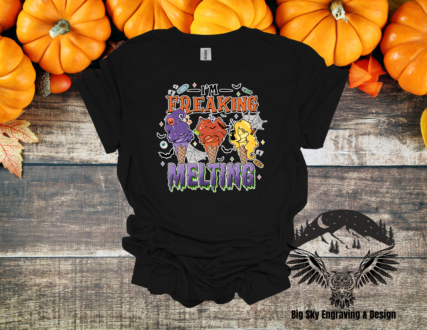 “I Am Freaking Melting” Sanderson Sisters Tee
