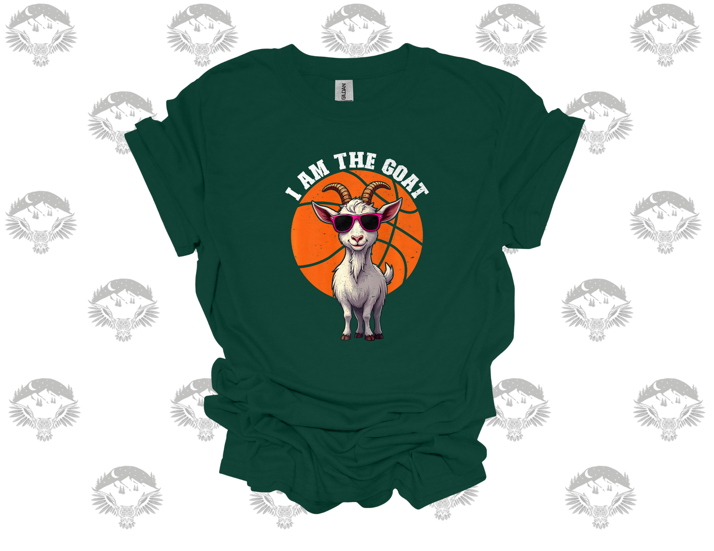 I Am the GOAT Basketball Tee